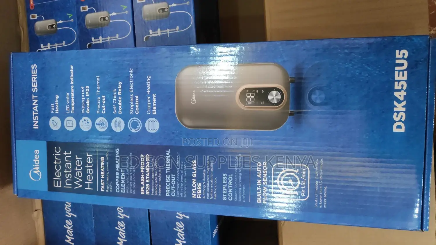 Midea Water Heater Digital Instant Shower 4 Hard/Soft Water
