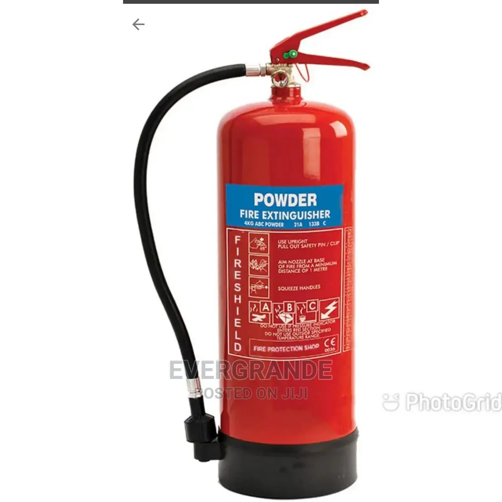 4kg Dry Powder Fire Extinguisher in Nairobi Central Safetywear