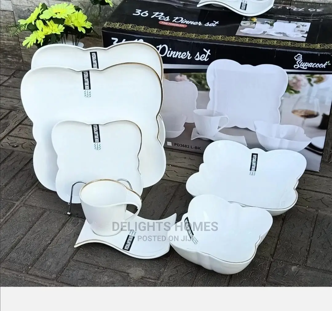 36pcs Butterfly Shaped Dinner*