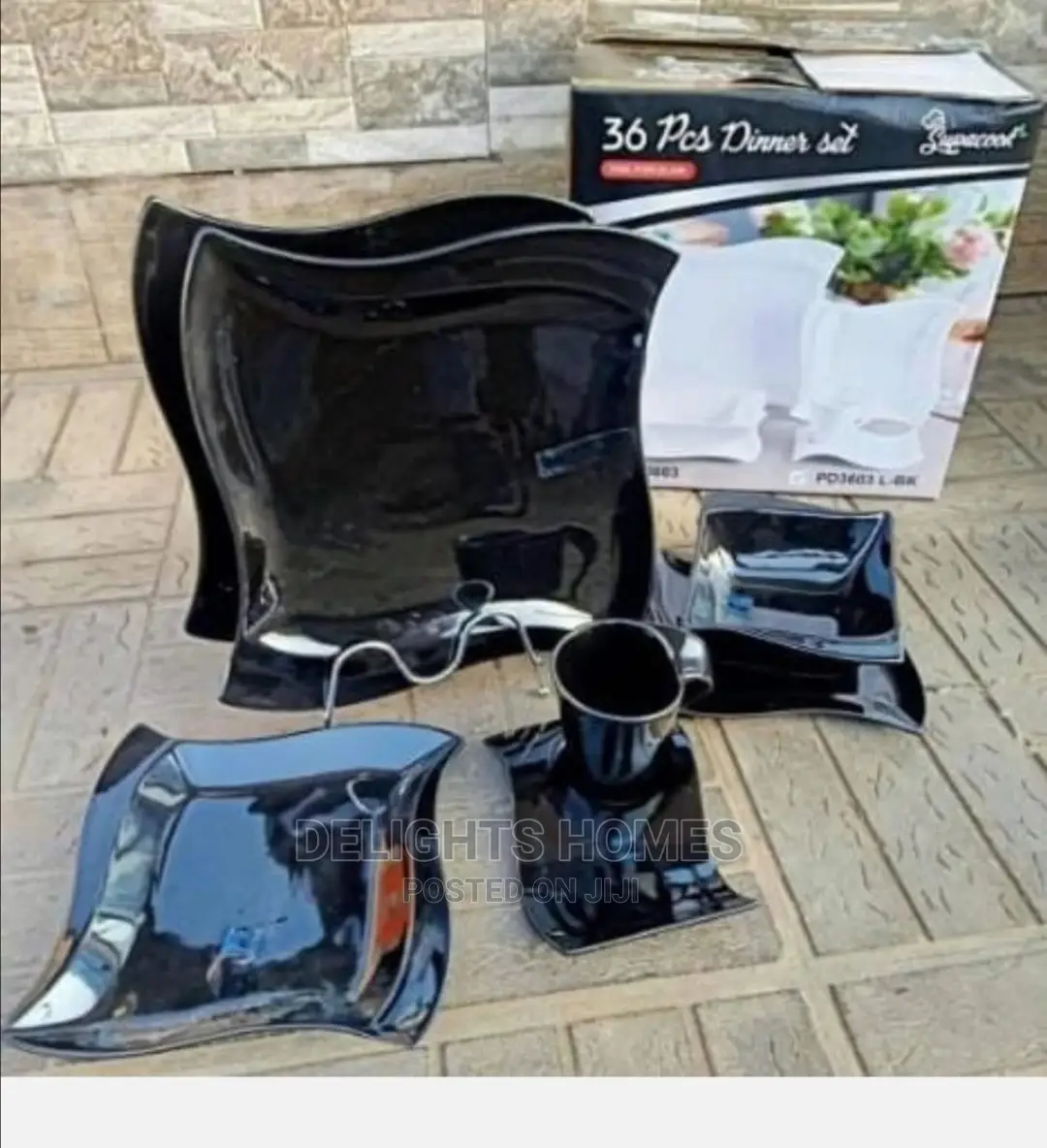 36pcs Shapely Dinner Set*