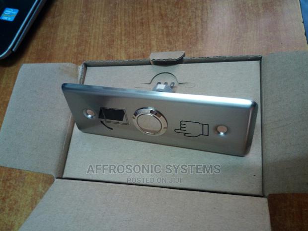 (REX) Exit Buttons Slim Switch Metalic - thumbnail 3