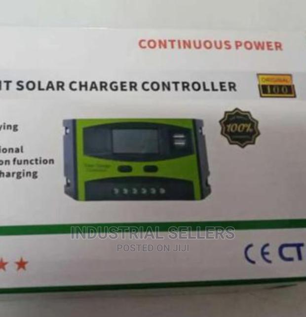 Intelligent Solar Charge Controller - main view
