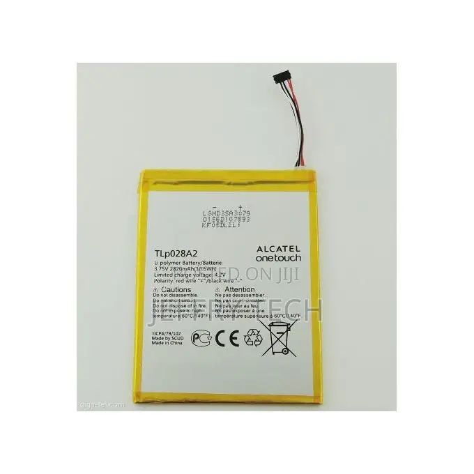 Generic Alcatel One Touch Pixi 7 Tablet Battery -Yellow Si