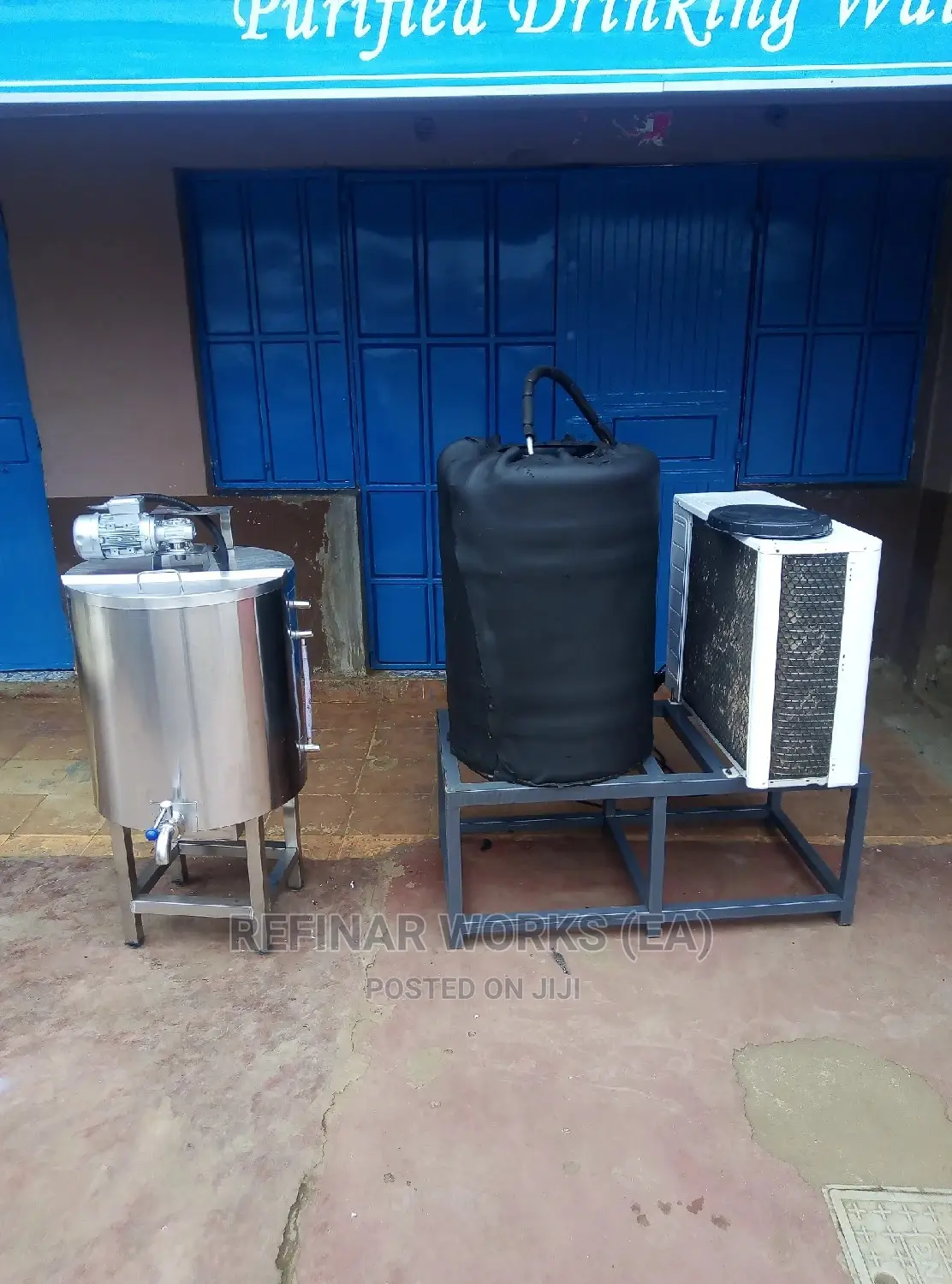 Simple Ice Bank - Milk Cooling Tank