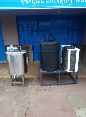 Simple Ice Bank - Milk Cooling Tank
