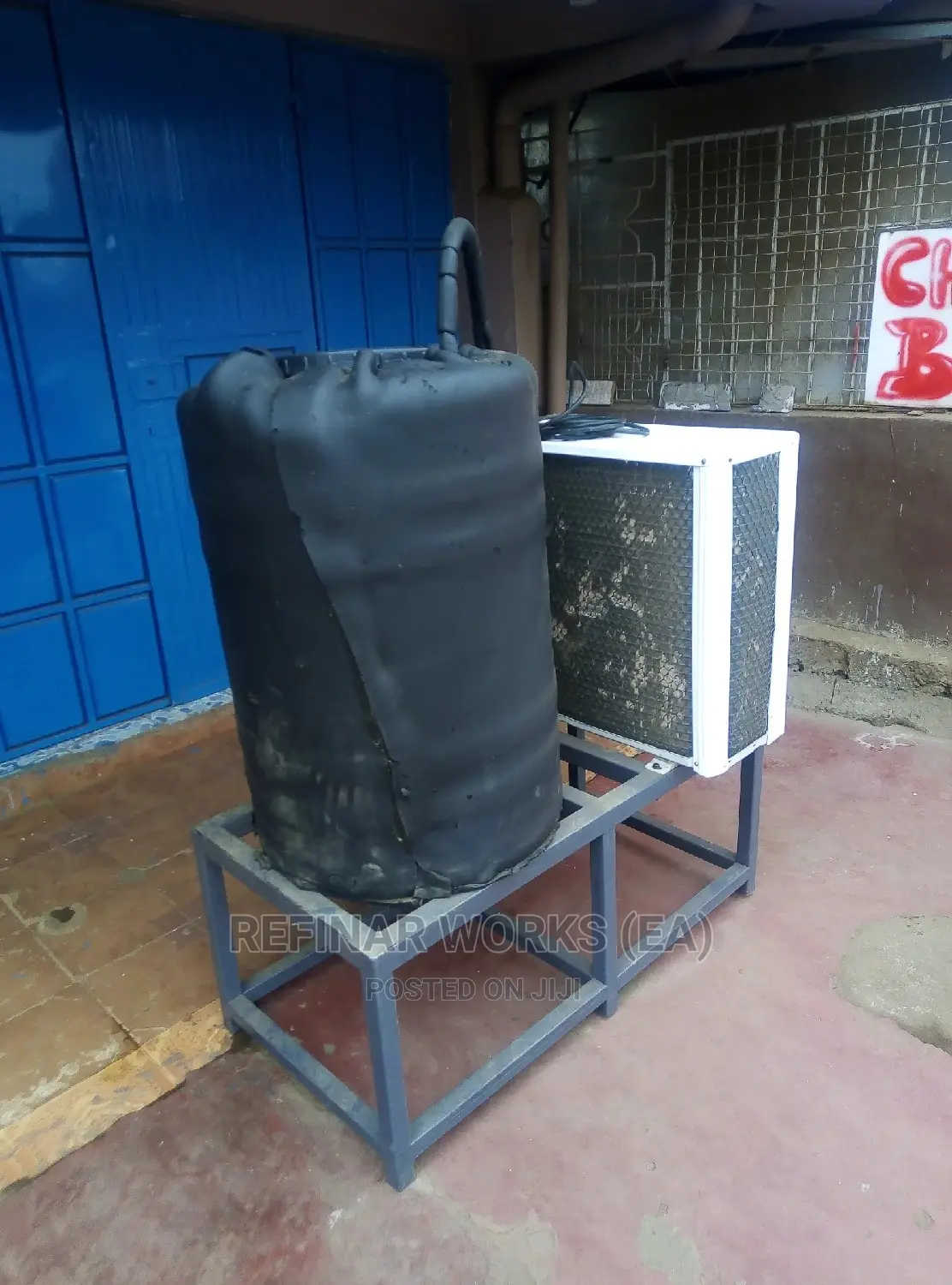 Simple Ice Bank - Milk Cooling Tank