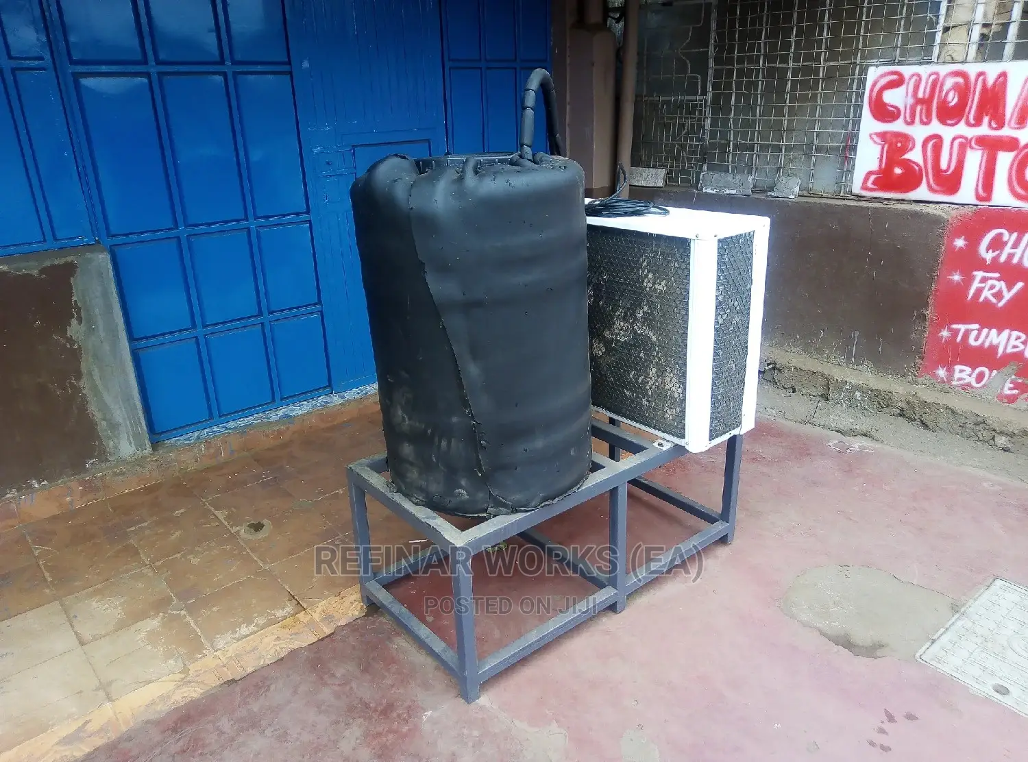 Simple Ice Bank - Milk Cooling Tank