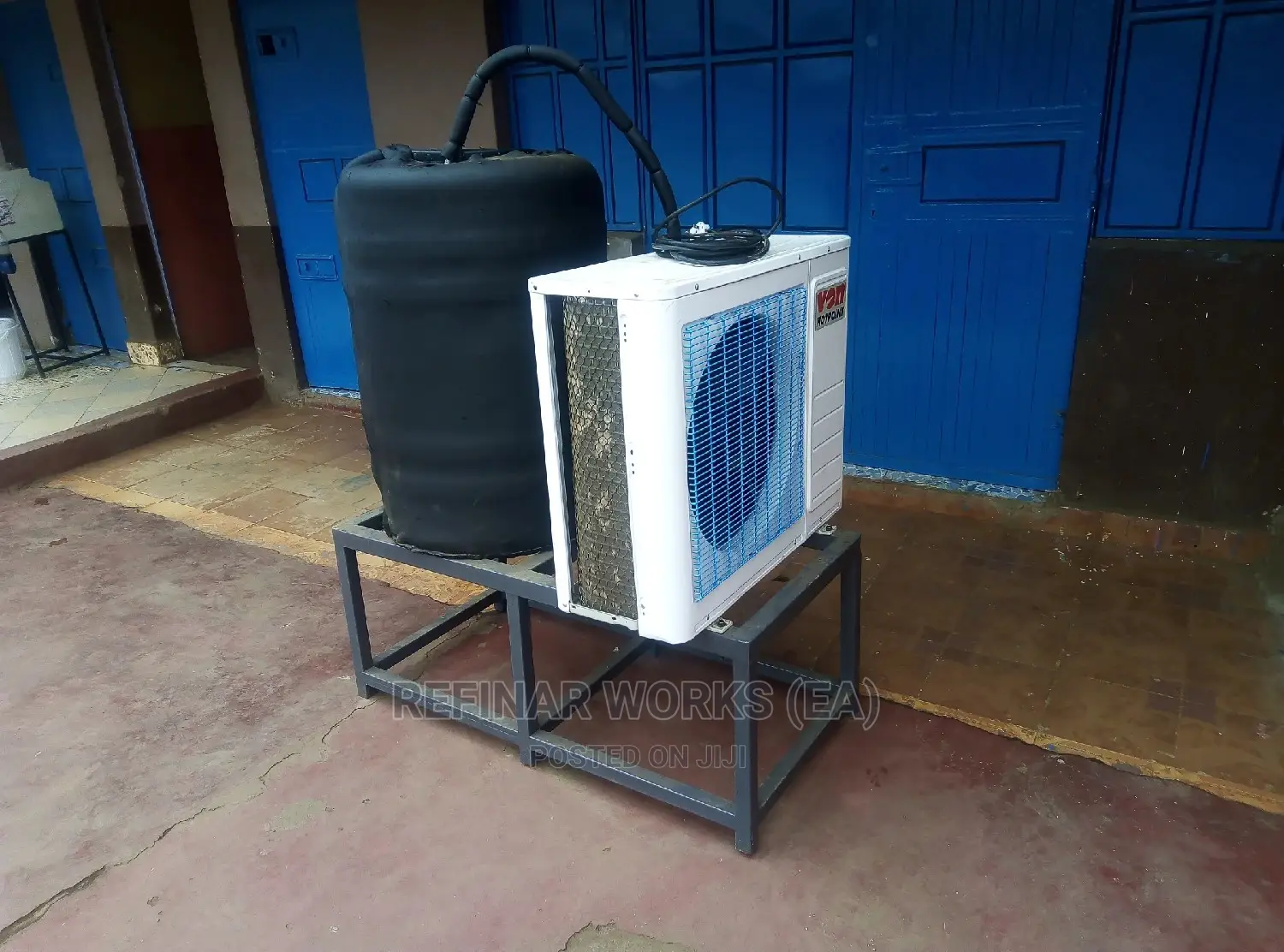 Simple Ice Bank - Milk Cooling Tank