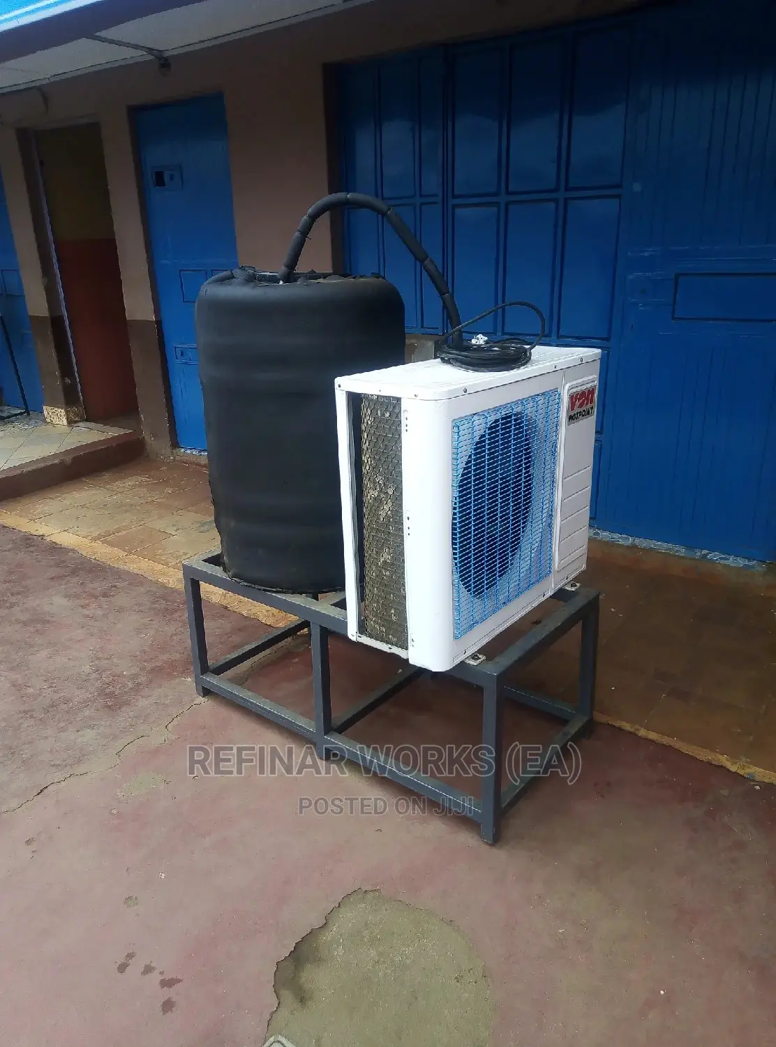 Simple Ice Bank - Milk Cooling Tank