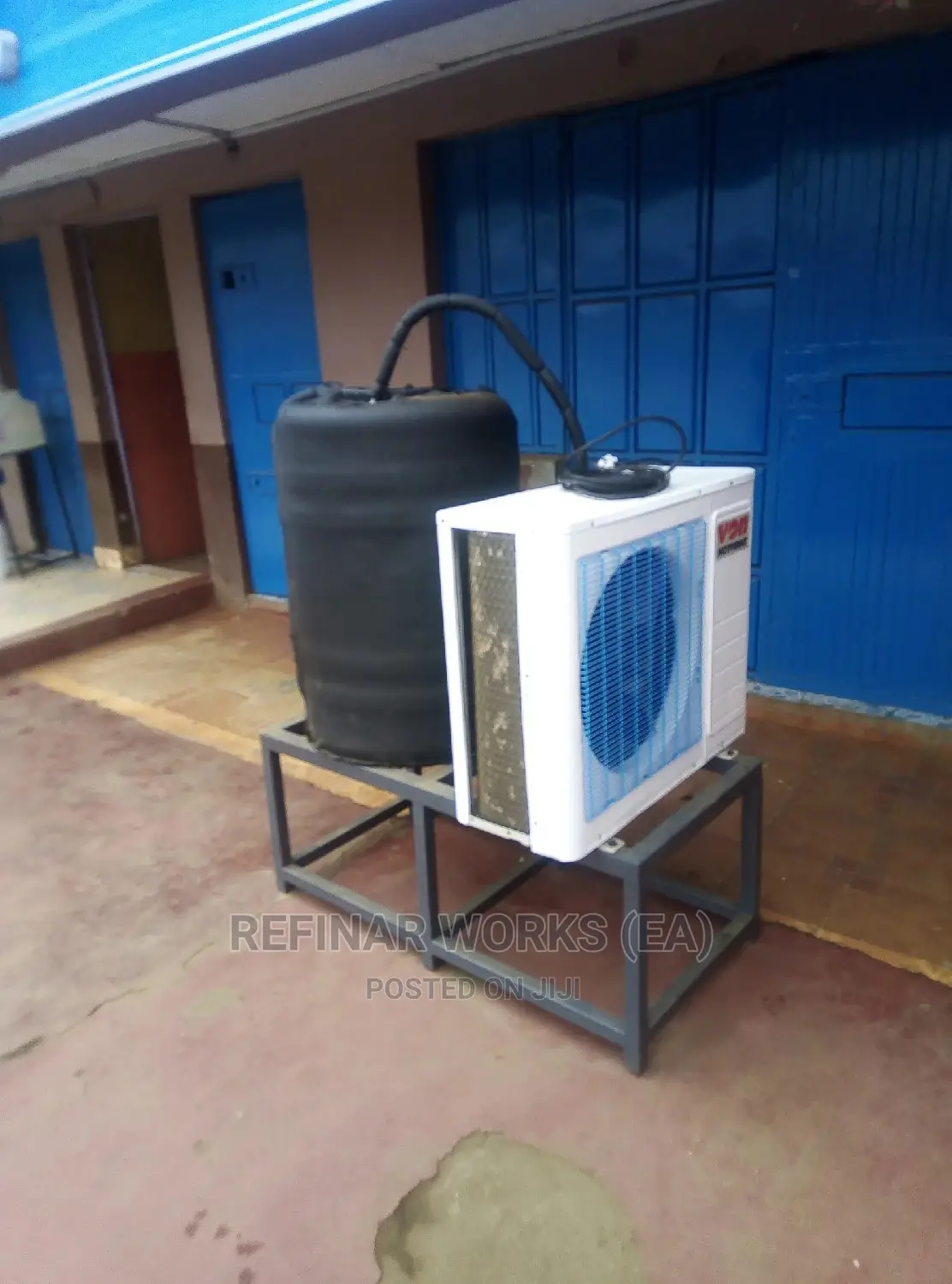 Simple Ice Bank - Milk Cooling Tank