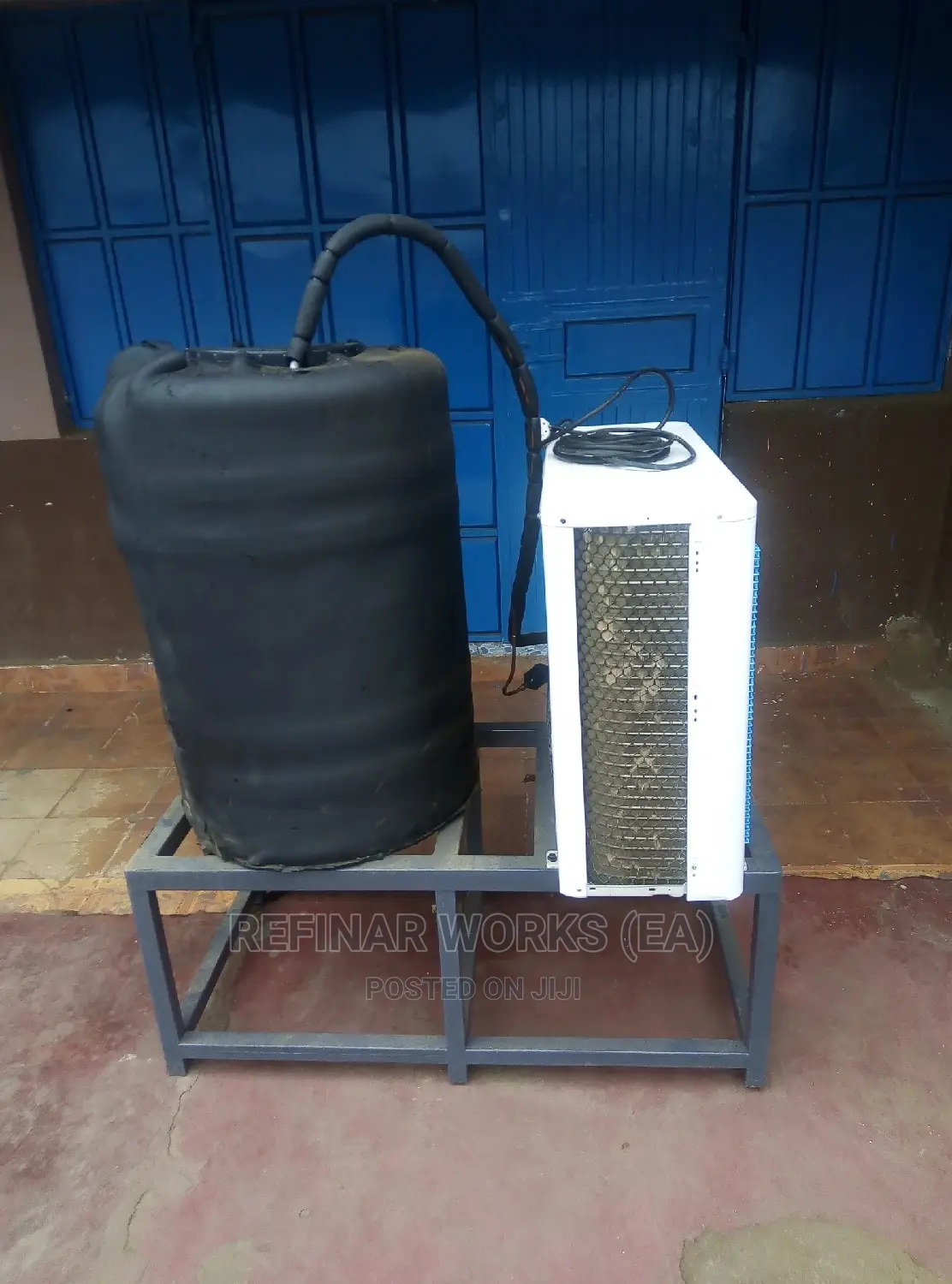 Simple Ice Bank - Milk Cooling Tank