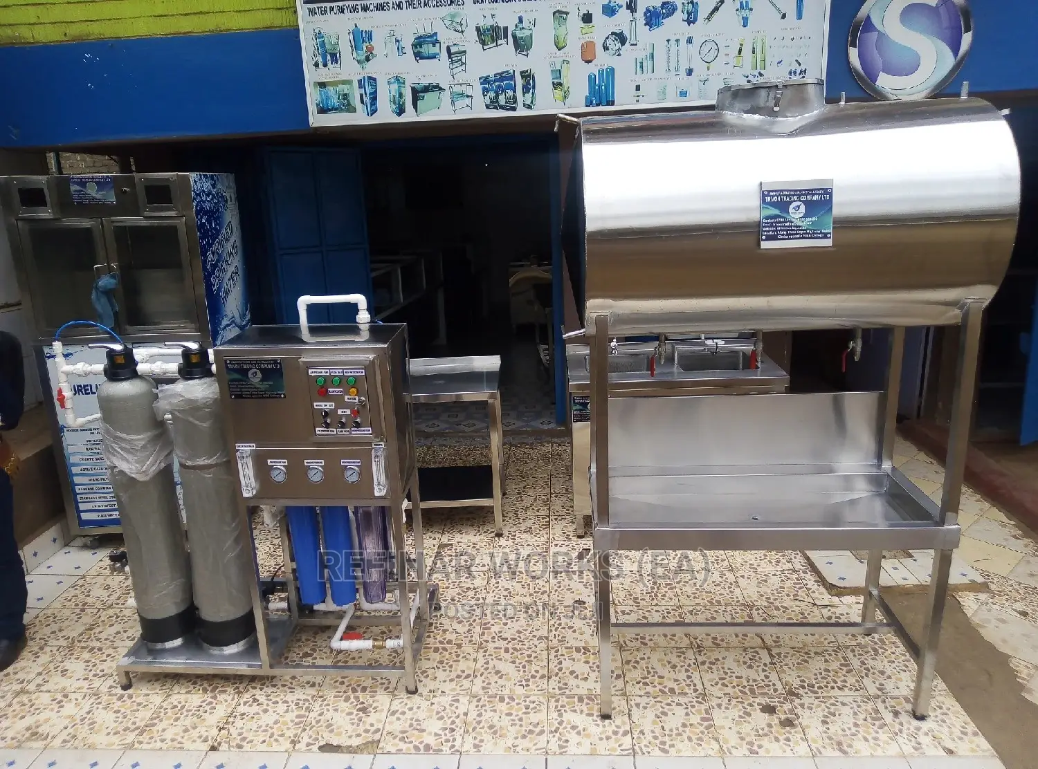 Water Purification Machines - For Salty/Borehole Water