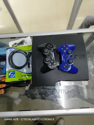 Slim Ps3 Chipped With 10 Games With 2 Pads