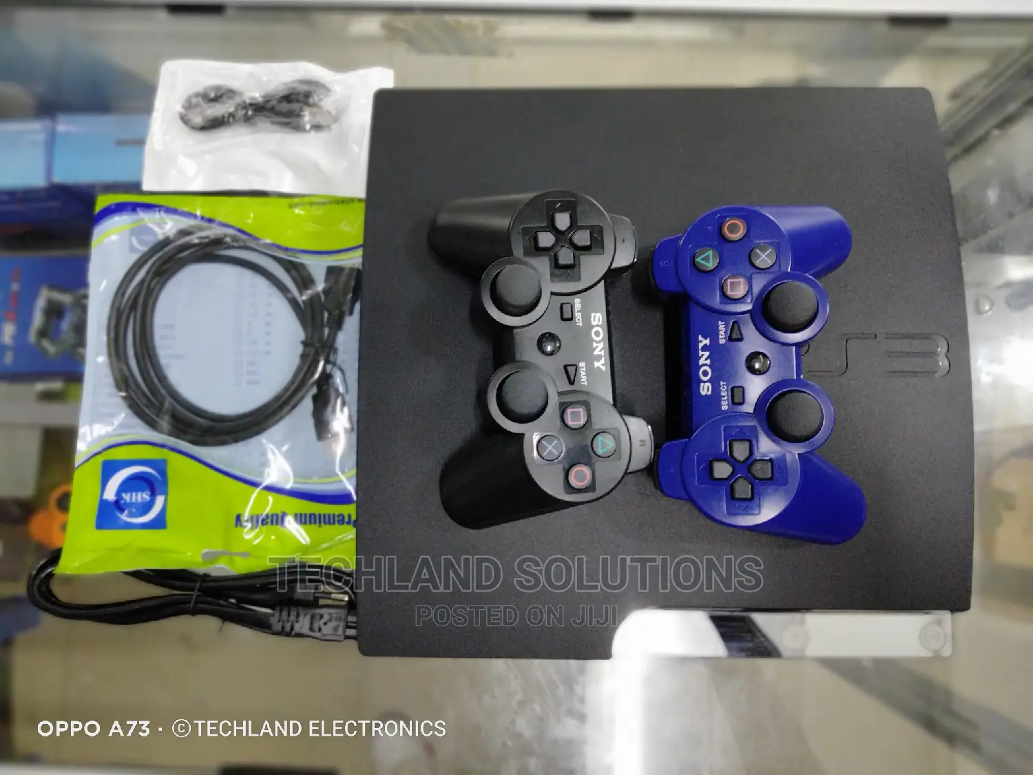 Slim Ps3 Chipped With 10 Games With 2 Pads
