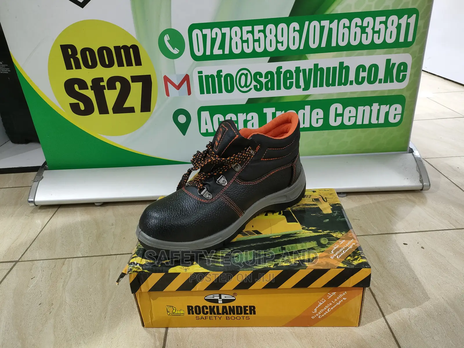 Industrial Safety Boots With Steel Toe