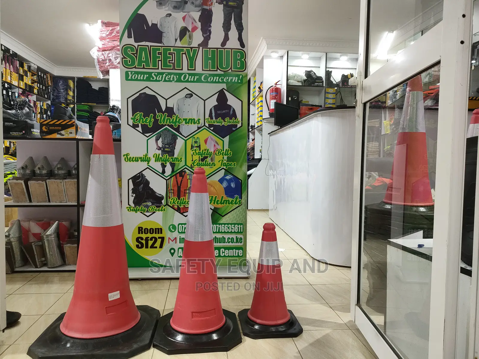 Safety Traffic Cones-50cm,75cm and 100cm Available