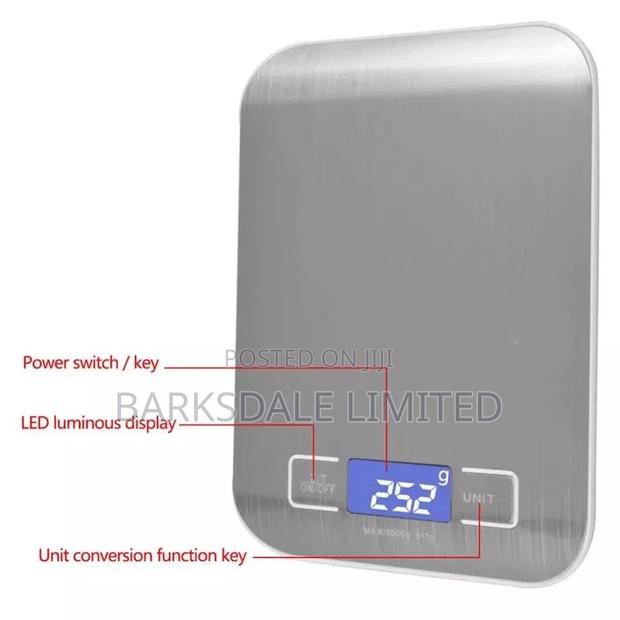 Digital Scale 10kg/1g Kitchen Food Electronic Weighing LCD - thumbnail 7