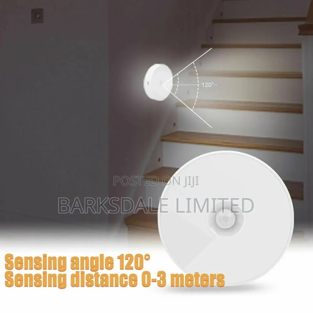 LED Night Light Lamp USB Rechargeable Motion Sensor Intellig