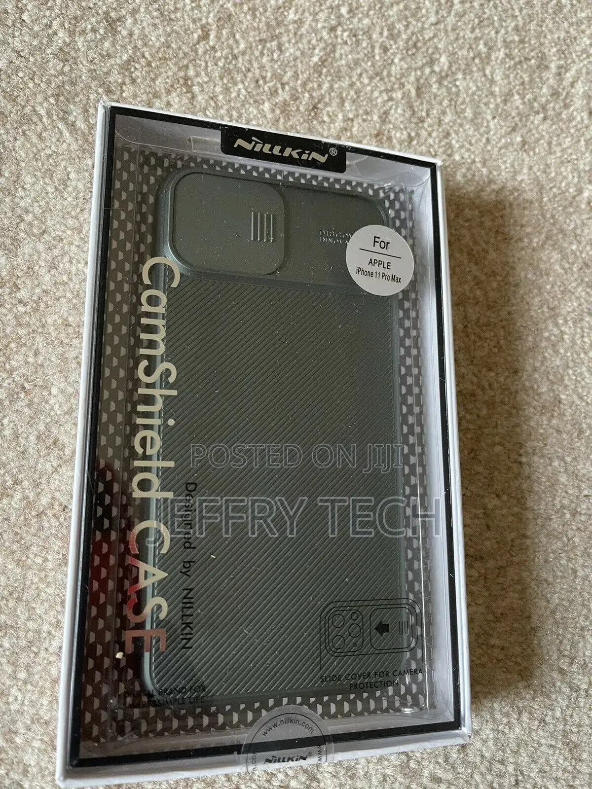 Nillkin Camshield Case for iPhone 11 Pro Max 6.5", Slide Cam