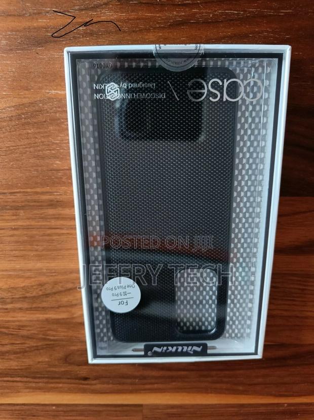 Oneplus 9 Pro Nillkin Textured Nylon Fiber Case - Black - thumbnail 2