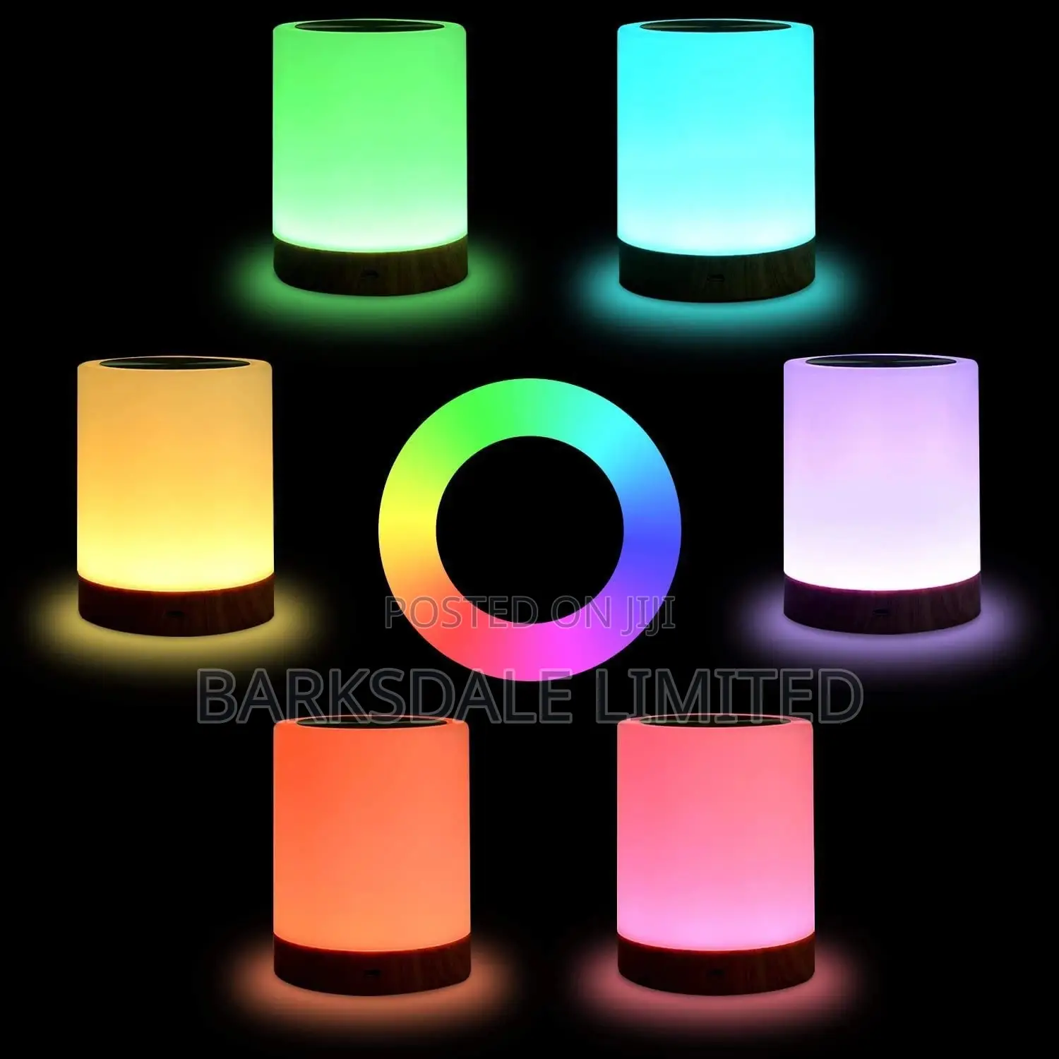 Night Light Touch Bedrooms Portable Table Bedside Lamps Rech