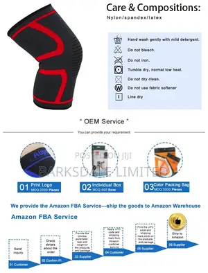 2pcs Knee Sleeve Compression Brace Support Wrap Sport Joint
