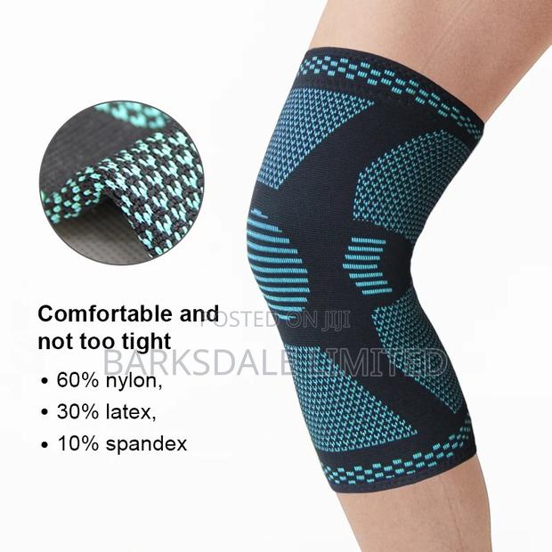 2pcs Knee Sleeve Compression Brace Support Wrap Sport Joint - thumbnail 4