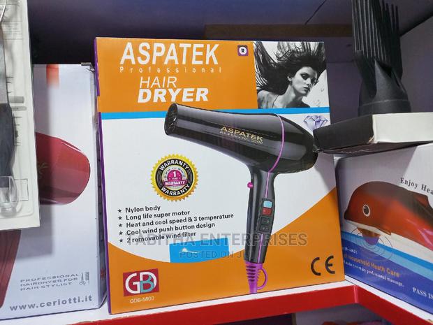 Hair Dryer Aspatek - main view