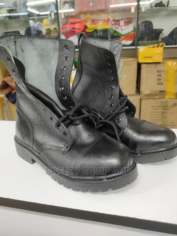 Security Boots- Pure Leather/Rubber Sole - thumbnail 2