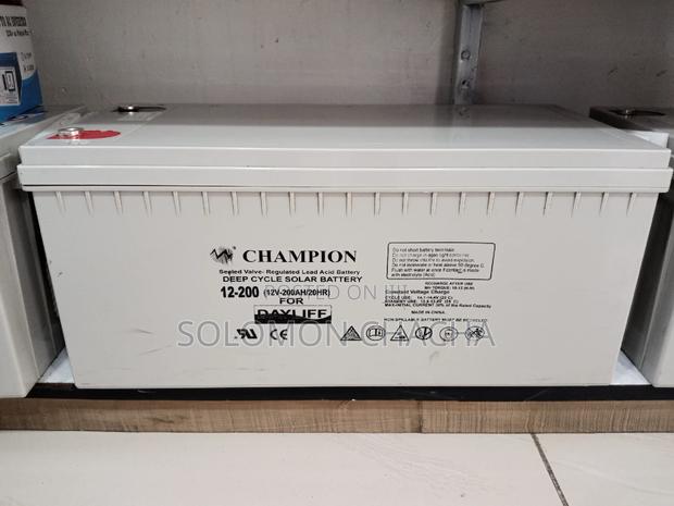 Champion 200ah Solar Battery - thumbnail 3