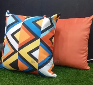 Elegant Orange Throw Pillow