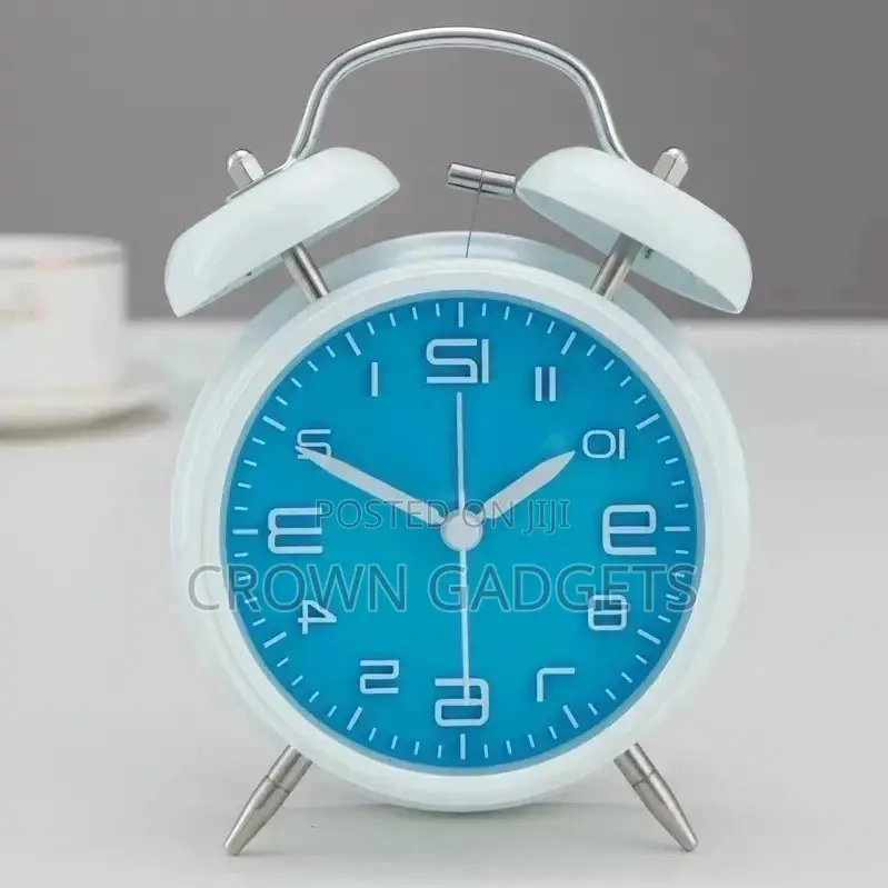 Twin Bell Alarm Clock Dial, Luminous, Battery Operated