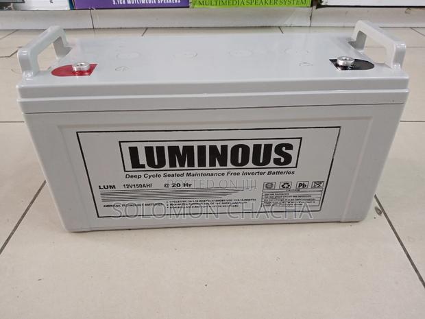 Luminous 200ah/12v Solar Battery - thumbnail 3