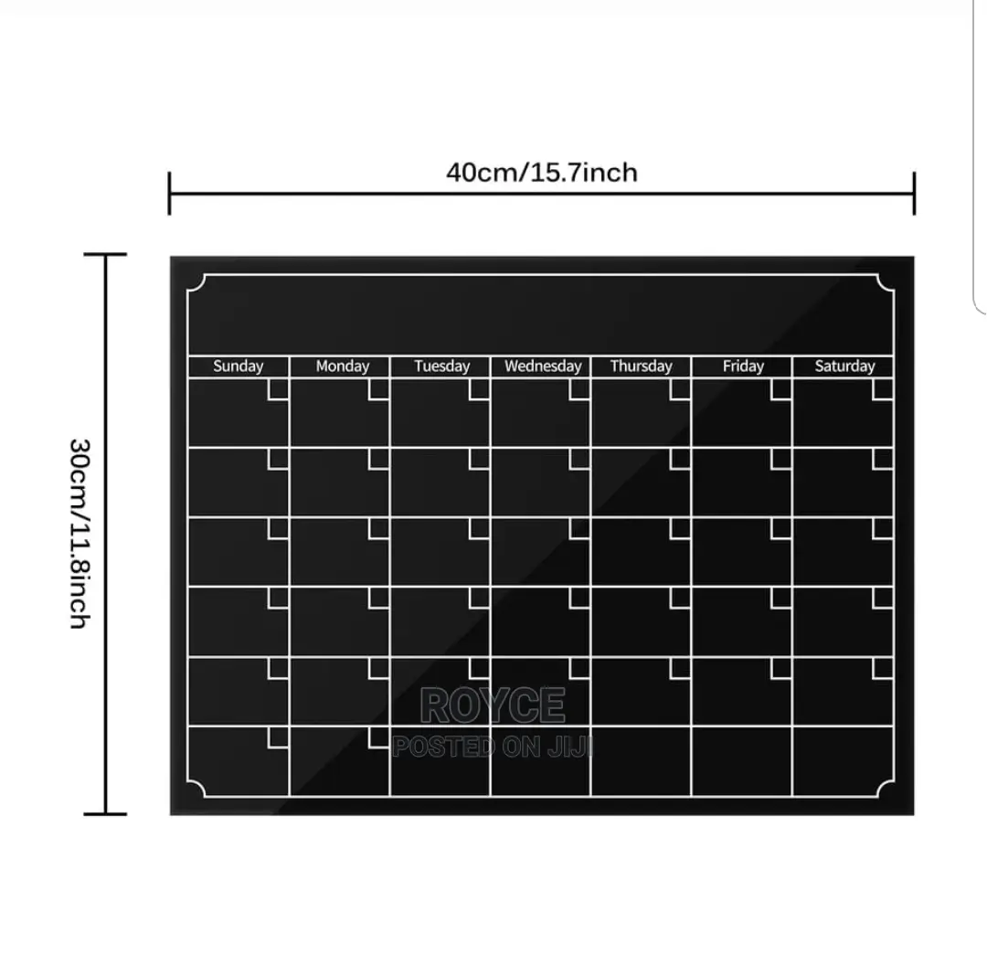 Magnetic Timetable/ Weekly Planner