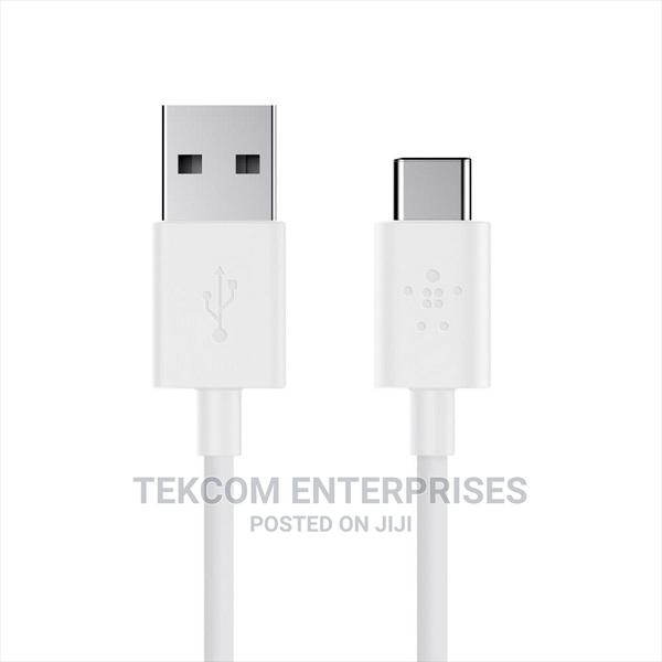 Belkin Mixit 2.0 USB-A TO USB-CTM Charger - 1.2M - White