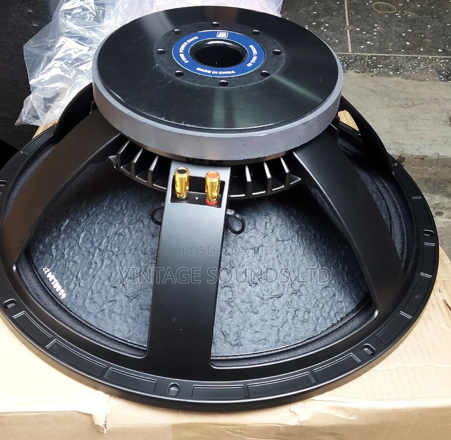 Nr Bm Az20 18inch Bass Naked Speaker