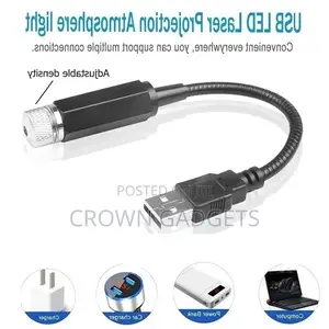 Auto Roating USB Star Night Light Sound Activated Projector