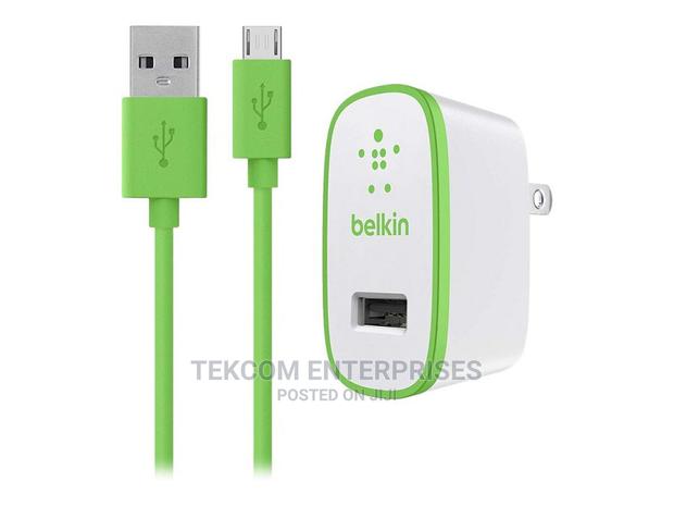 Belkin Micro AC Charger, 2.1A, Universal, USB-A to USB-C Cab - main view