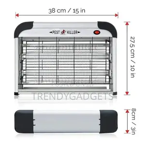 Powder Coated Off White Flying Insect Killer Machine
