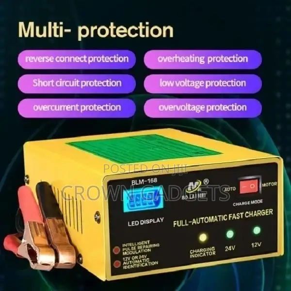 Power Full Automatic Car Battery Charger