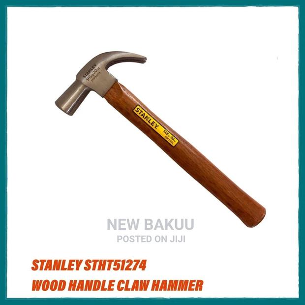Stanley Stht51274 Wood Handle Claw Hammer - main view