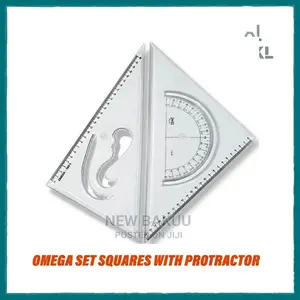 Omega Set Squares With Protractor