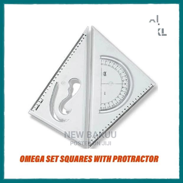 Omega Set Squares With Protractor - main view