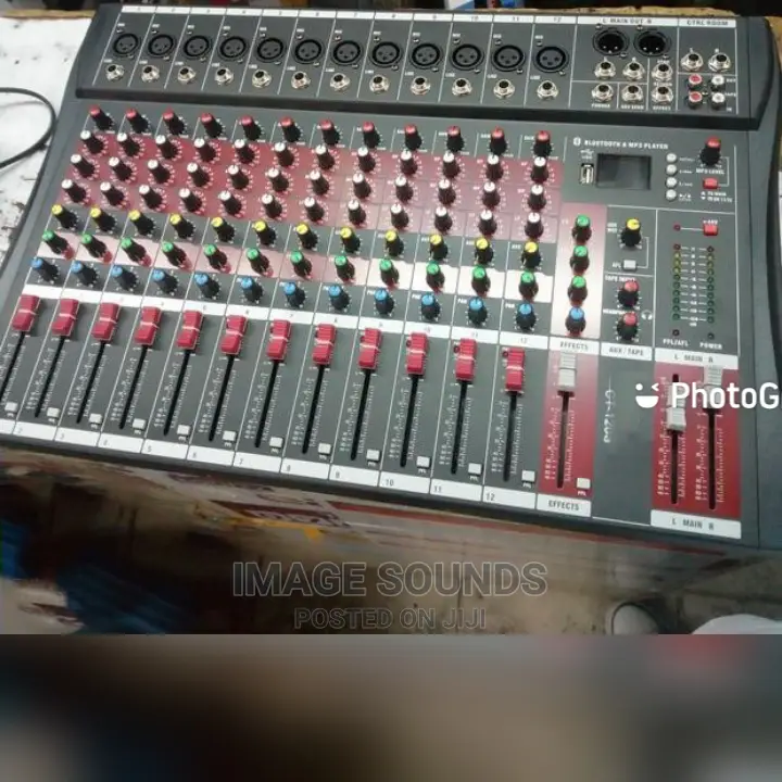 Plain Mixer 12channel -Ally Audio