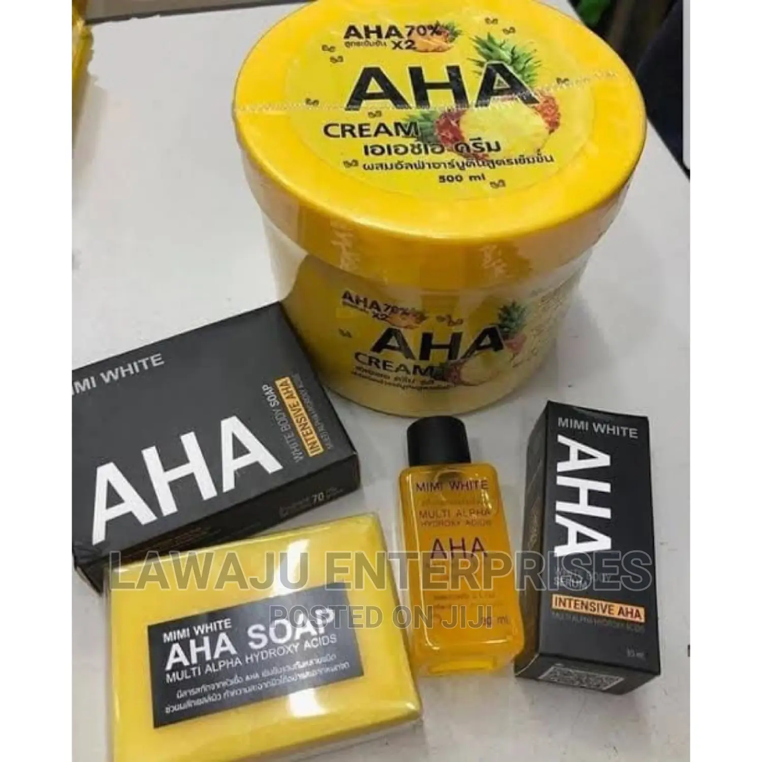 Aha Whitening Body Set