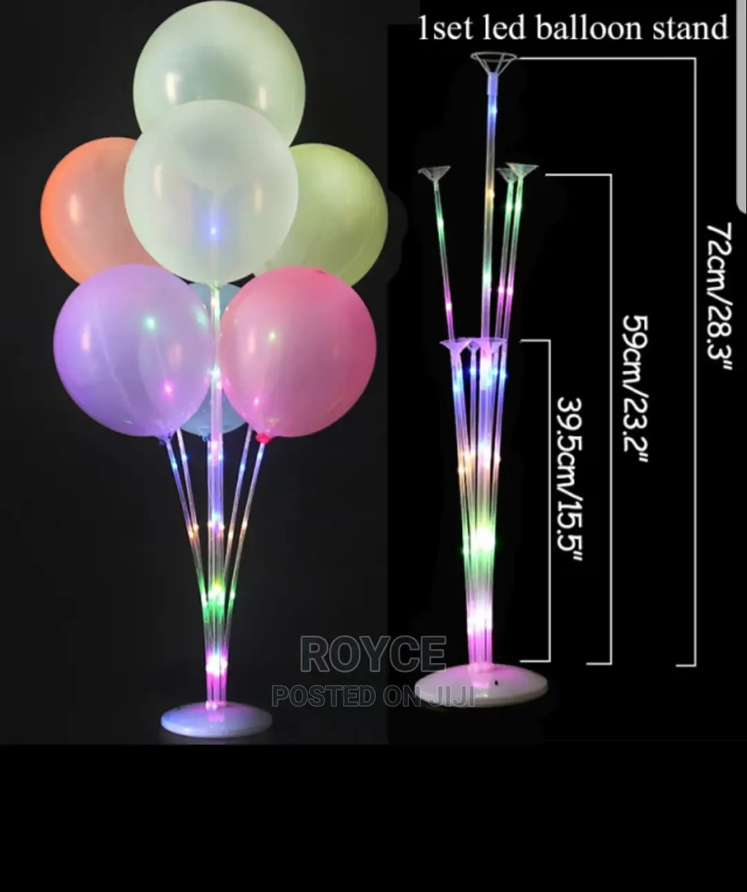 Lighting Ballon Stand ( 7 Ballon Stand)