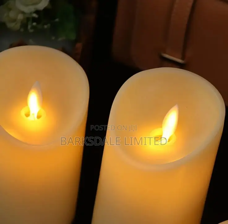 Battery Christmas Xmas Electronic Flame Candle Flameless LED