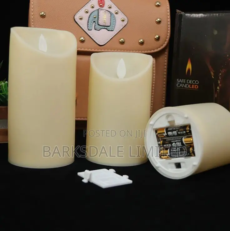 Battery Christmas Xmas Electronic Flame Candle Flameless LED