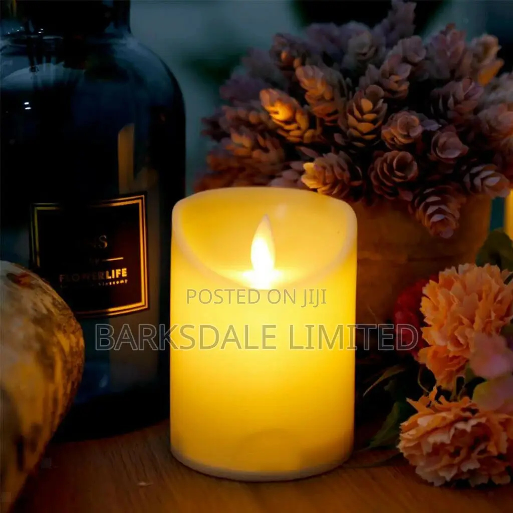Battery Christmas Xmas Electronic Flame Candle Flameless LED
