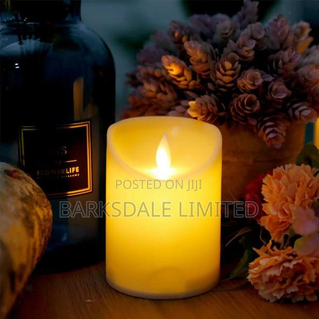 Battery Christmas Xmas Electronic Flame Candle Flameless LED - thumbnail 6